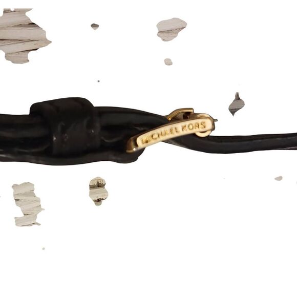 Michael Kors Small Black Leather Flap Bag Crossbody - Picture 9 of 15